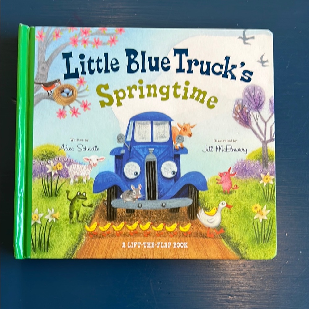 Little Blue Truck's Springtime Book